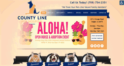 Desktop Screenshot of countylinevet.com
